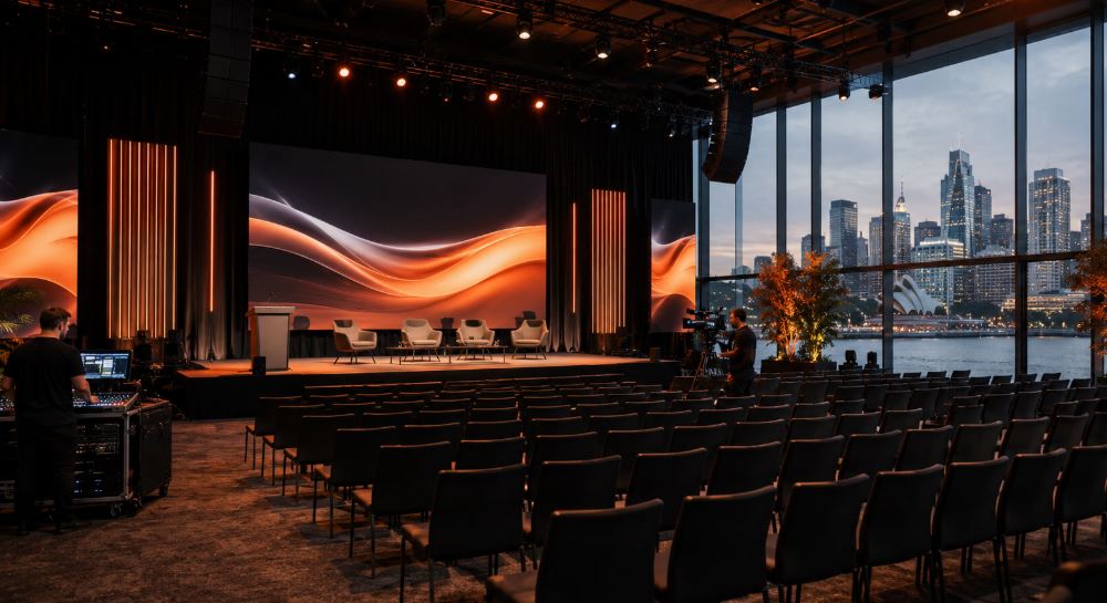event production company Sydney
